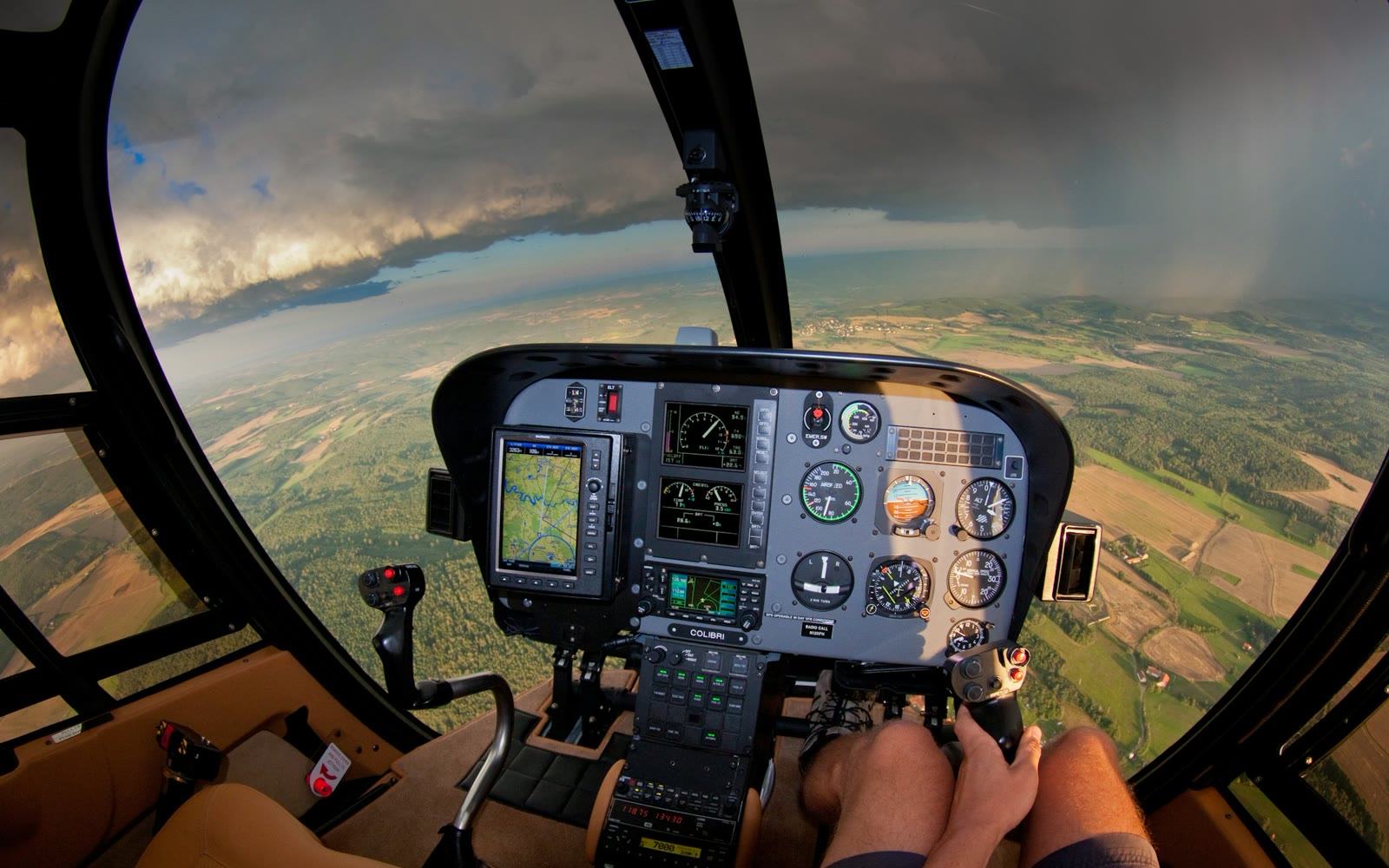 The Scenic Rim from the cockpit, both ways